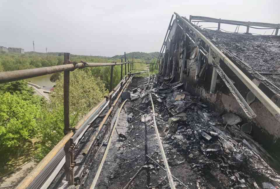 safehoo202504250817210723.jpg 北京海淀区一在建工地发生火灾 7人被依法拘留(图1)