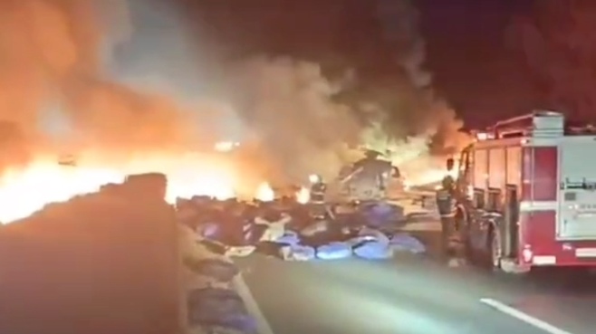 京哈高速发生一起交通事故 致3死(图3)