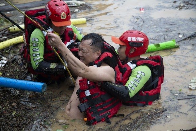 福建松溪县遭遇特大暴雨袭击启动防汛I级应急响应(图1)