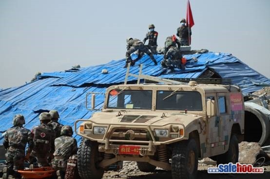 应急使命2022高原抗震救灾演习 东风猛士构建通信保障网(图8)