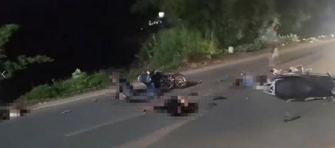 广西梧州藤县摩托车相撞事故致3死2伤 官方通报调查进展(图1)